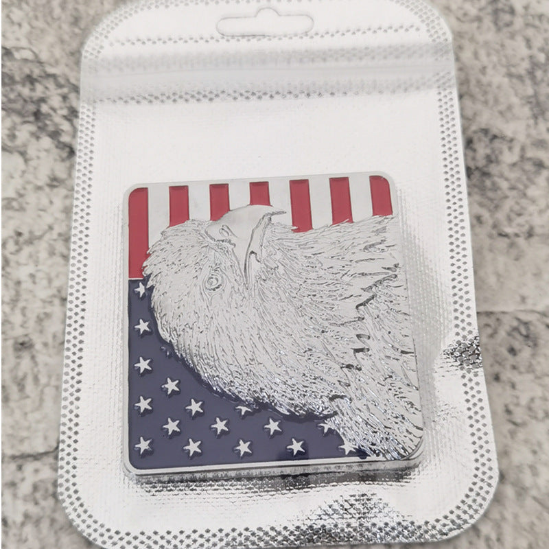 American Flag Eagle Emblem | 2Pcs