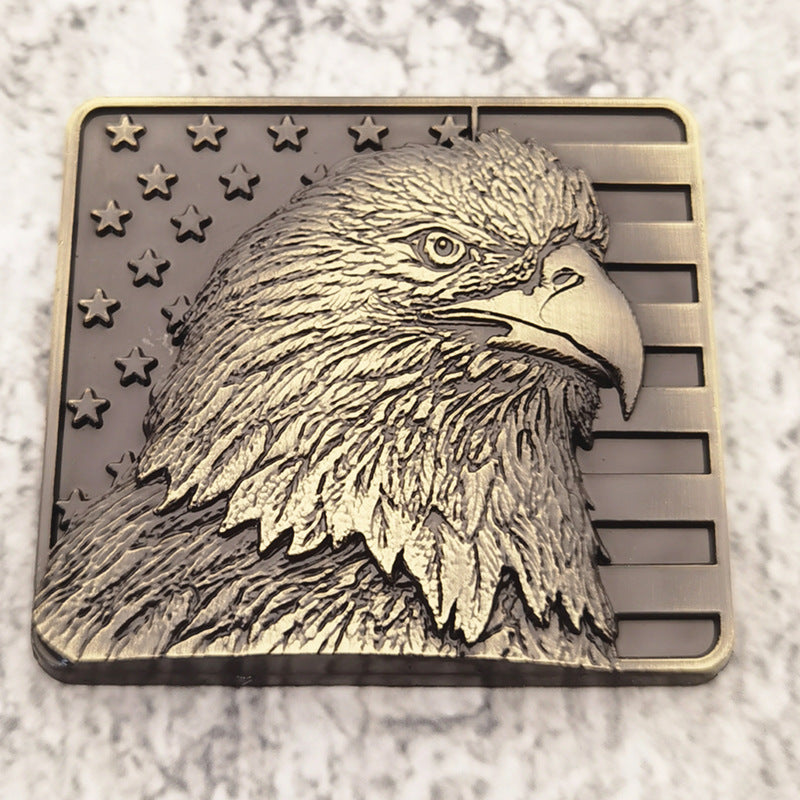 American Flag Eagle Emblem | 2Pcs