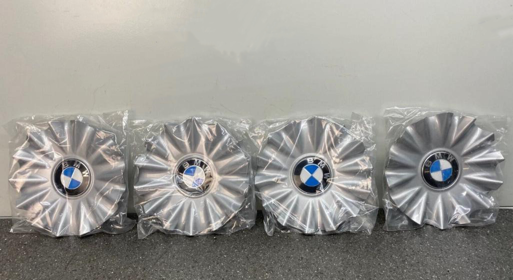 4Pcs BMW 740I G12 WHEEL CENTER CAP HUBCAP COVER W/ LOGO OEM 36136868053