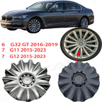 4Pcs BMW 740I G12 WHEEL CENTER CAP HUBCAP COVER W/ LOGO OEM 36136868053