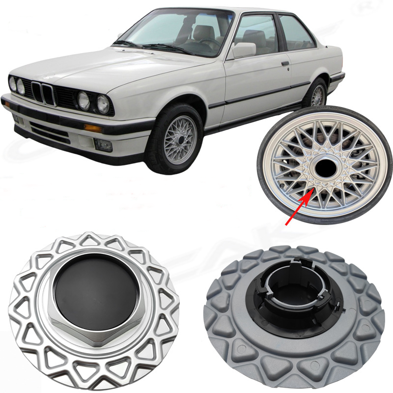 4Pcs BBS 14" Wheel Center Hub Caps STYL.5 for 1984-1991  BMW E30 318i 325e 325i