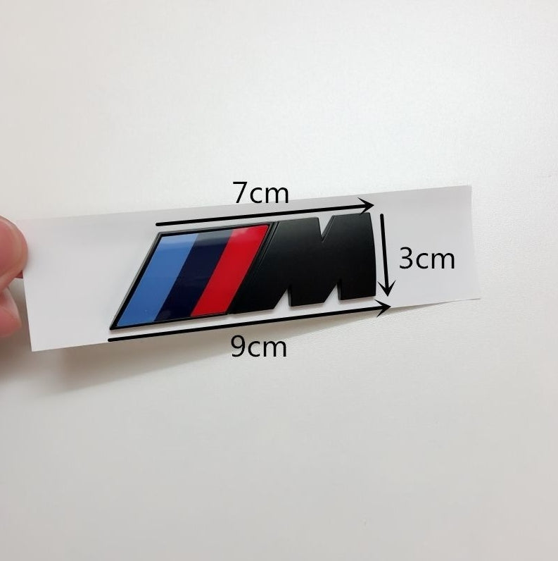 M-Power Sport Logo Emblem Replace Badge for BMW