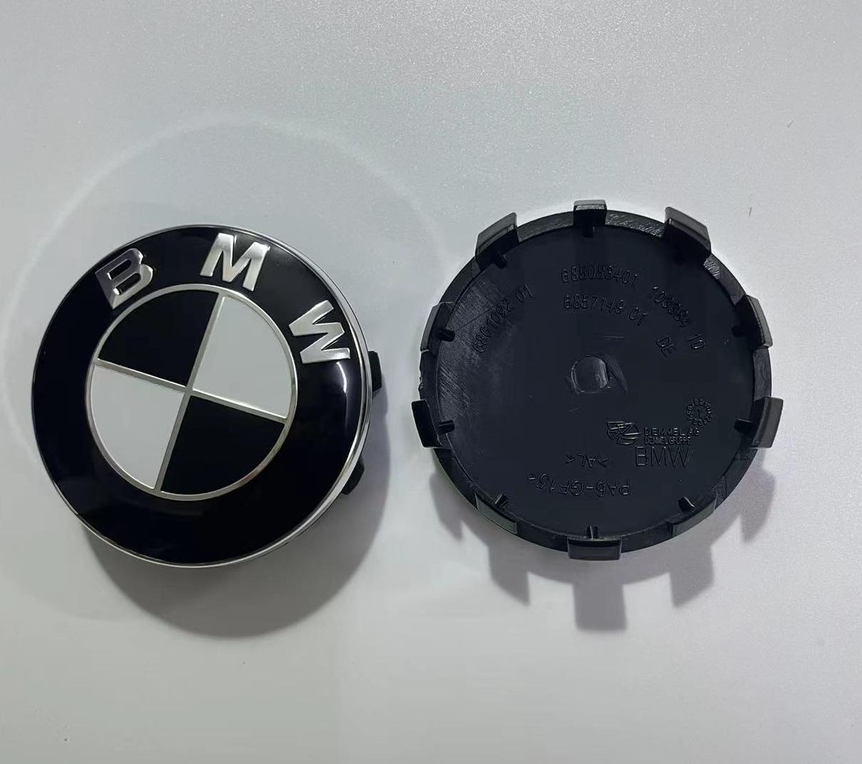 56mm 68mm BMW Wheel Center Caps | 4Pcs