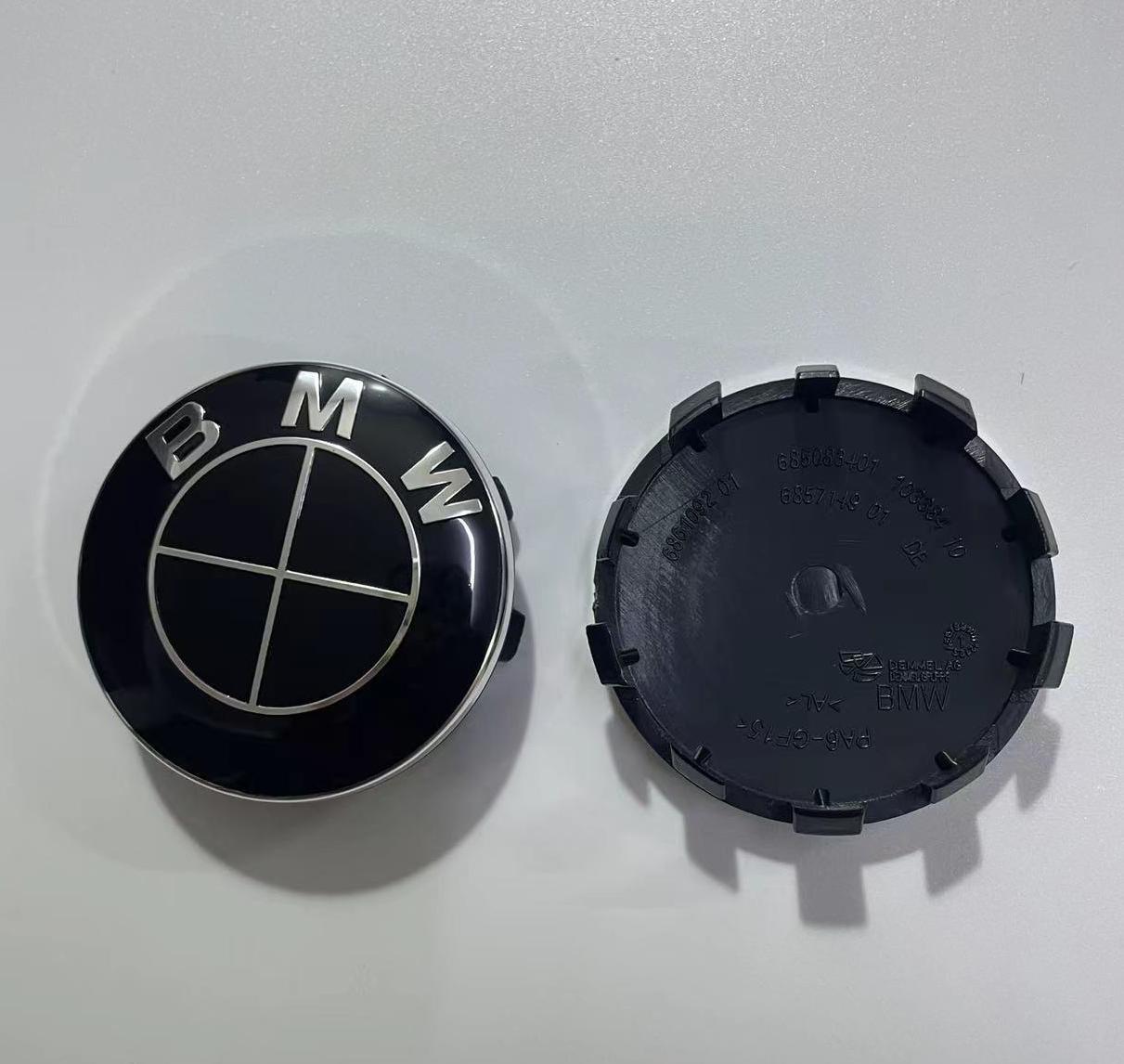 56mm 68mm BMW Wheel Center Caps | 4Pcs