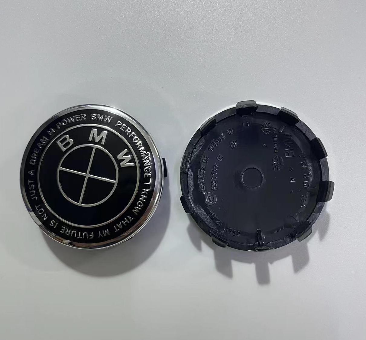 56mm 68mm BMW Wheel Center Caps | 4Pcs