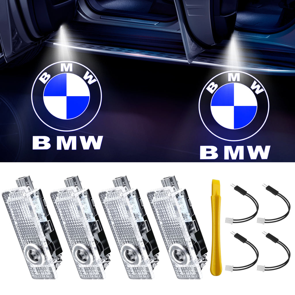 High-Definition LED Door Welcome Logo Lights | 4Pcs