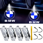 High-Definition LED Door Welcome Logo Lights | 4Pcs