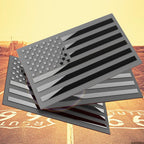 3D Metal American Flag Decal | 2Pcs