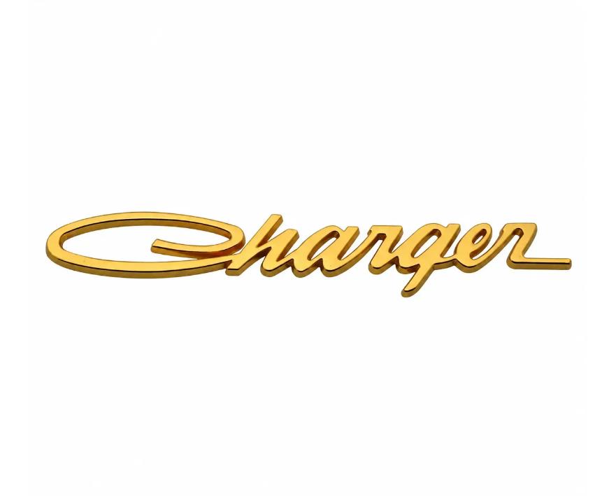 Metal Charger Adhesive Emblem | 1Pc