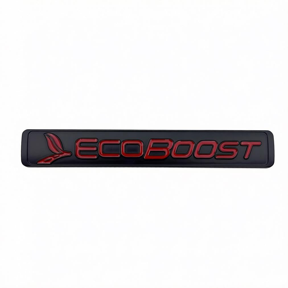 Ford EcoBoost Emblem Badge | 2Pcs