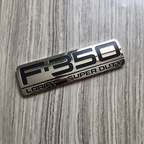 F-350 Lariat Super Duty Fender Emblem Decal for 2005-2007 Ford F-350 Super Duty