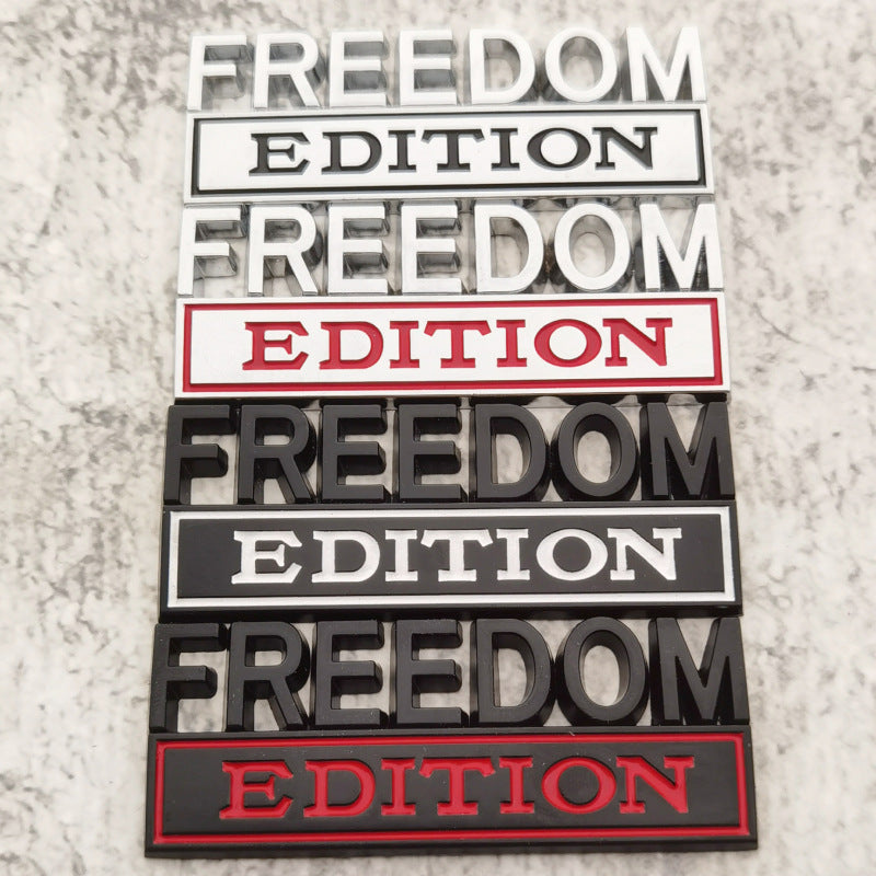 Freedom Edition Emblems | 2Pcs