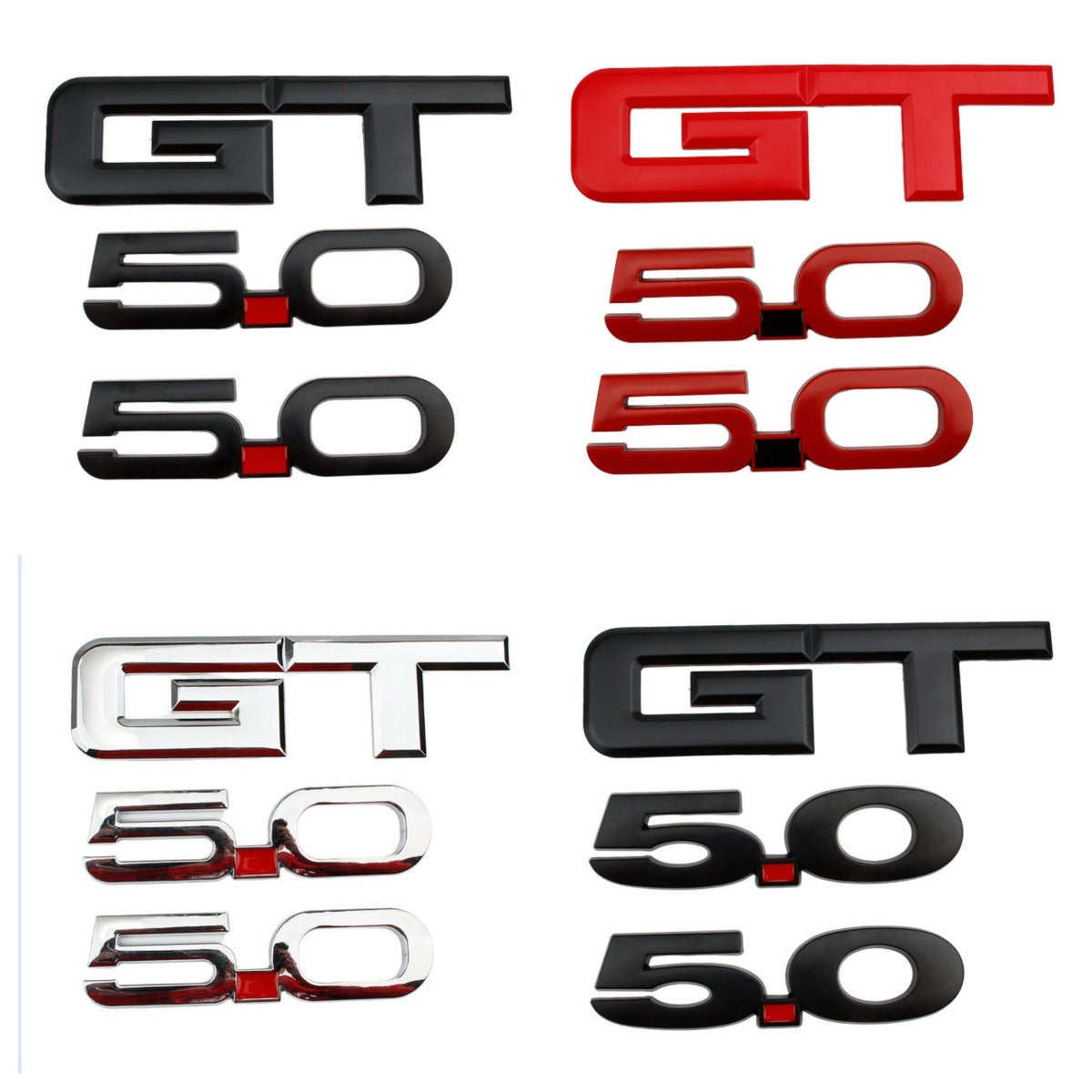 GT 5.0 Emblems | 3Pcs