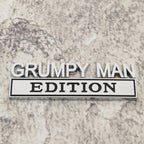 Grumpy Man Edition Emblems | 2Pcs