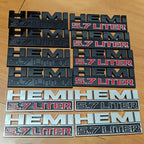 HEMI 5.7 LITER Emblems | 2Pcs