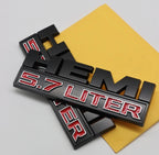 HEMI 5.7 LITER Emblems | 2Pcs