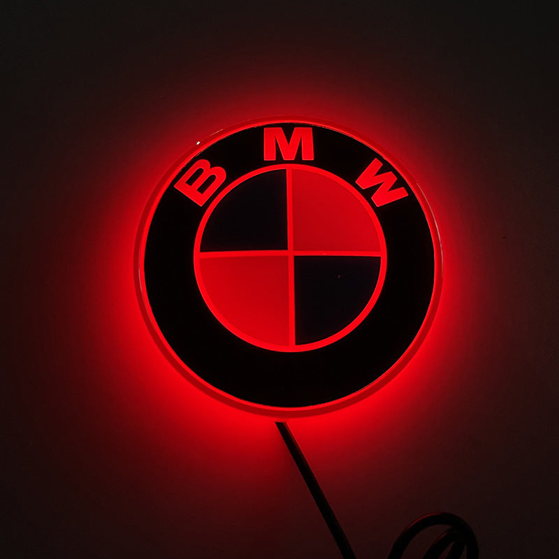 82mm LED Illuminated BMW Emblem Badge Light