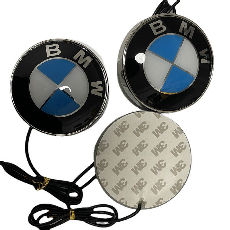 82mm LED Illuminated BMW Emblem Badge Light
