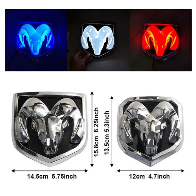 LED Front / Rear Emblem for 2013-2018 RAM 1500 2500 3500