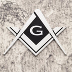 Mason Masonic Car Emblem | 2Pcs