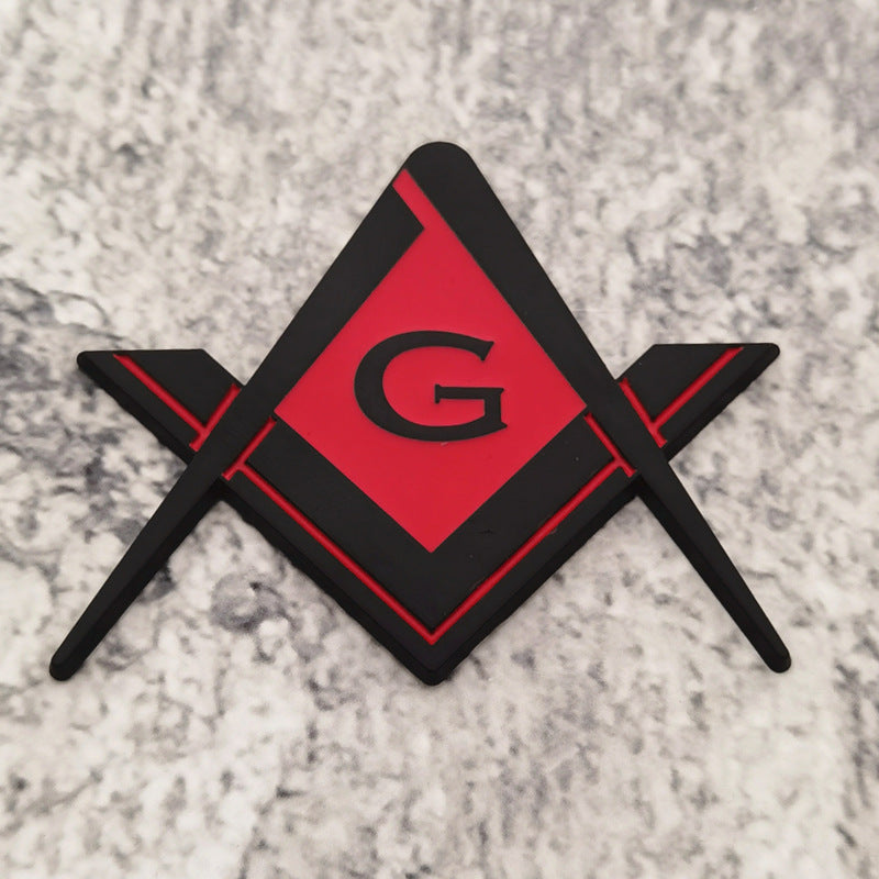 Mason Masonic Car Emblem | 2Pcs
