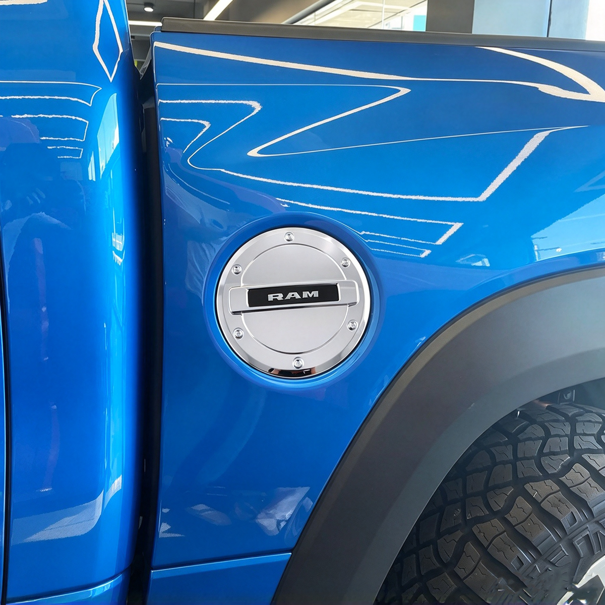 2023–2025 Dodge Ram 1500 Fuel Gas Tank Cap Cover Trim