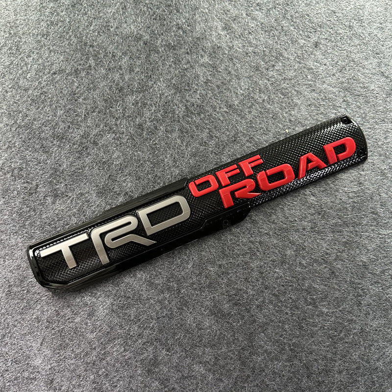 2Pcs TRD Style 3D Side Emblem Set