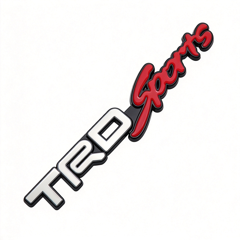 1Pc TRD Sports Toyota Racing Development Metal Emblem Badge