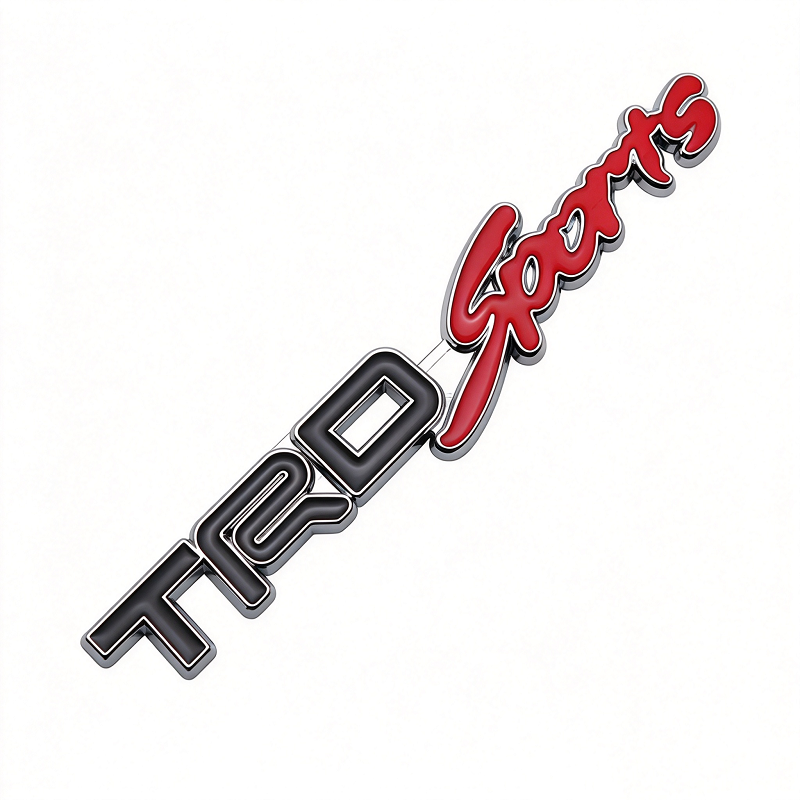 1Pc TRD Sports Toyota Racing Development Metal Emblem Badge