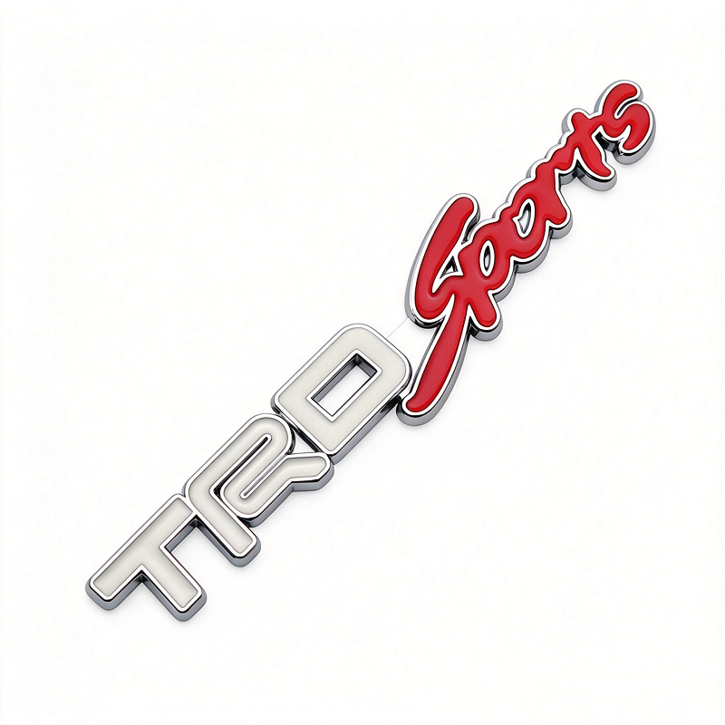 1Pc TRD Sports Toyota Racing Development Metal Emblem Badge