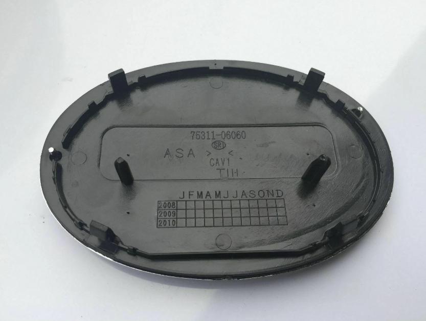 2007–2009 Toyota Camry Front Bumper Cover Emblem Logo OE 75311-06060