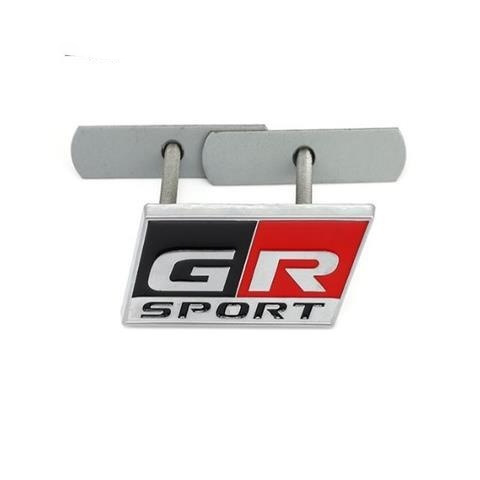 1Pc Toyota Gazoo Racing (GR & GR SPORT) Aluminium Alloy Emblem Badge