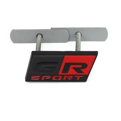 1Pc Toyota Gazoo Racing (GR & GR SPORT) Aluminium Alloy Emblem Badge