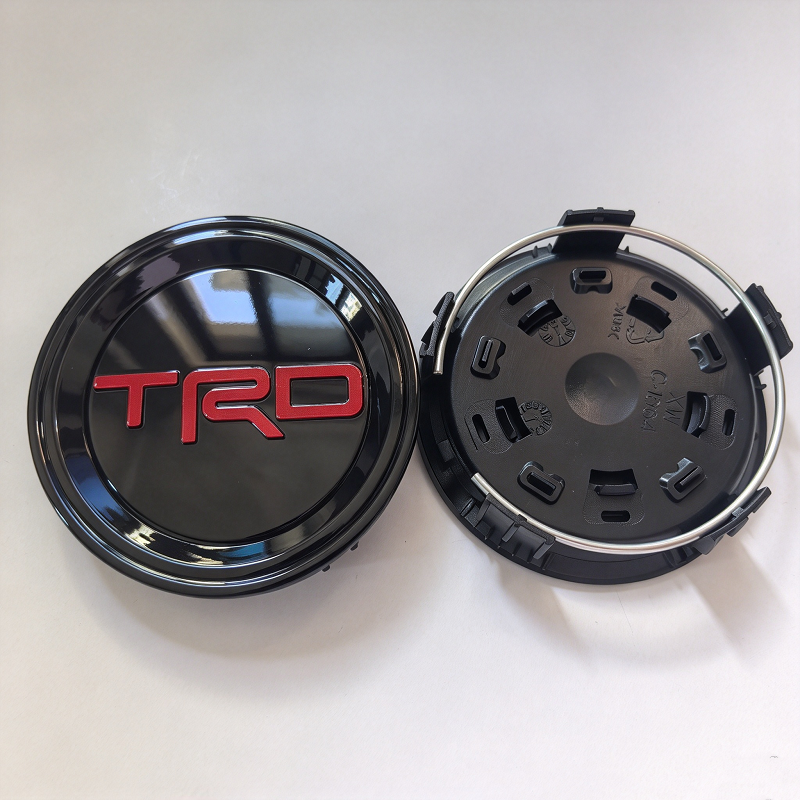 4Pcs Toyota TRD 84mm (3 3/8") Wheel Hub Center Caps PT280-89210-F2