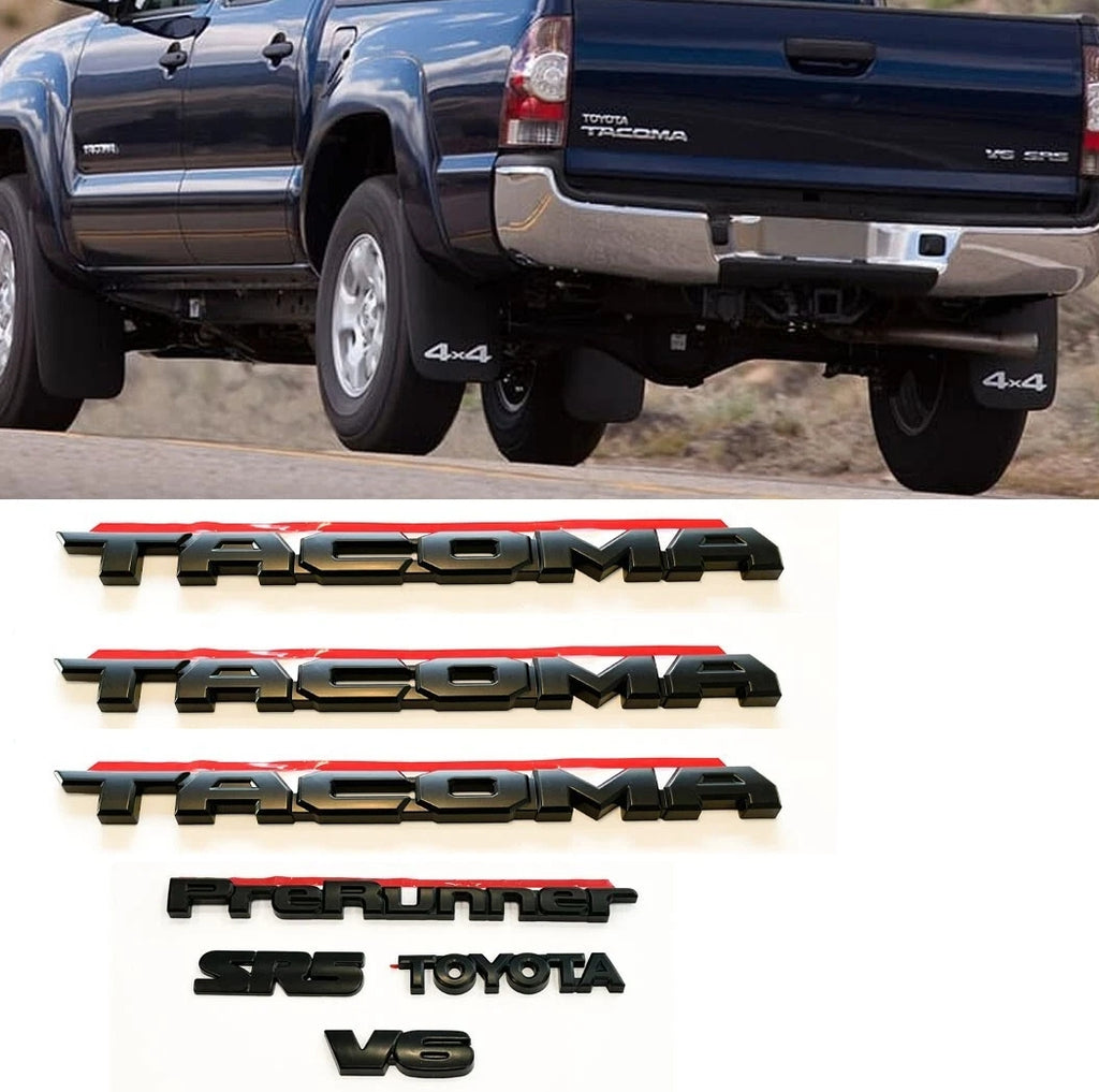 Tacoma Emblem Overlay Badge Set for Toyota Tacoma 2005–2015