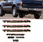 Tacoma Emblem Overlay Badge Set for Toyota Tacoma 2005–2015