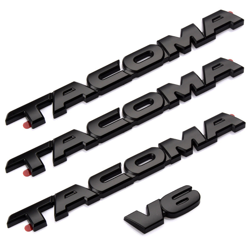 Tacoma Emblem Overlay Badge Set for Toyota Tacoma 2005–2015