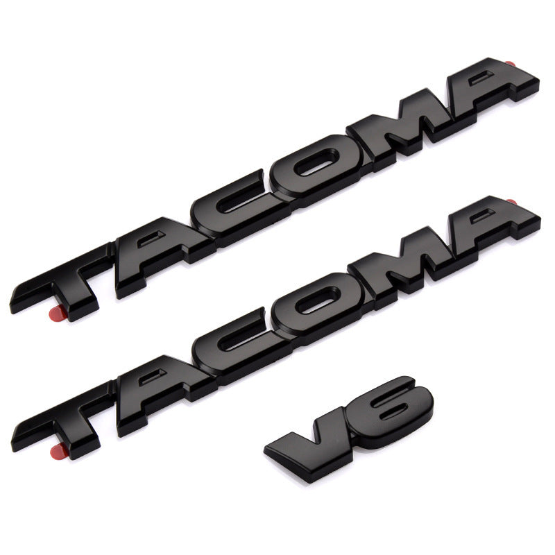 Tacoma Emblem Overlay Badge Set for Toyota Tacoma 2005–2015
