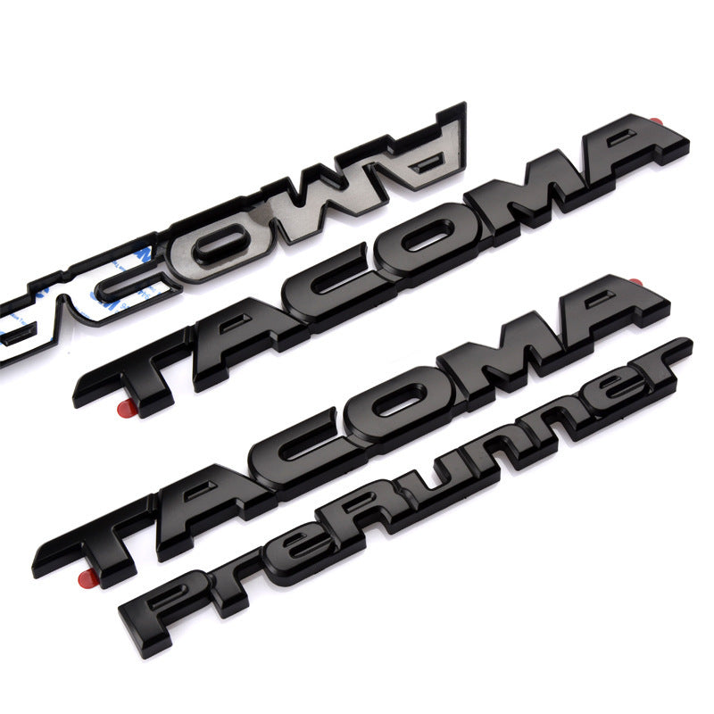 Tacoma Emblem Overlay Badge Set for Toyota Tacoma 2005–2015