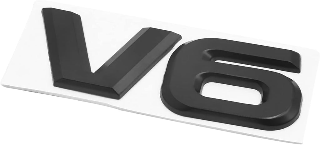 V6 V8 Emblems Badge | 2Pcs