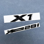X-Series xDrive Rear Trunk Emblem Sets