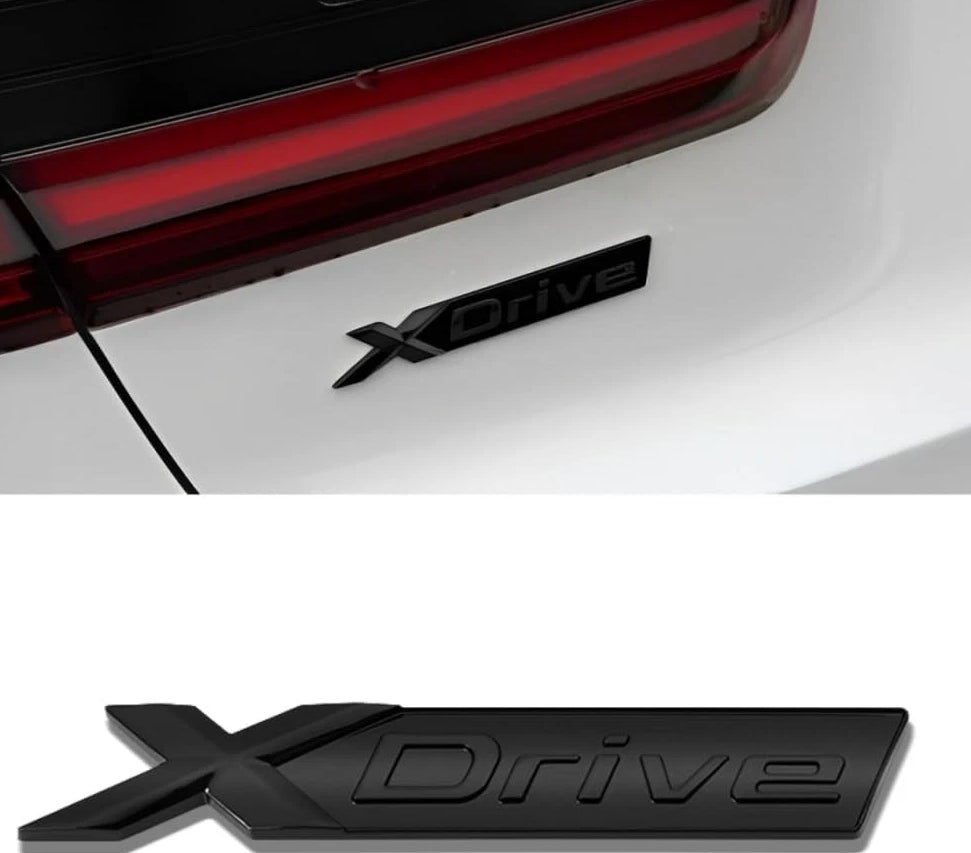 X-Series xDrive Rear Trunk Emblem Sets