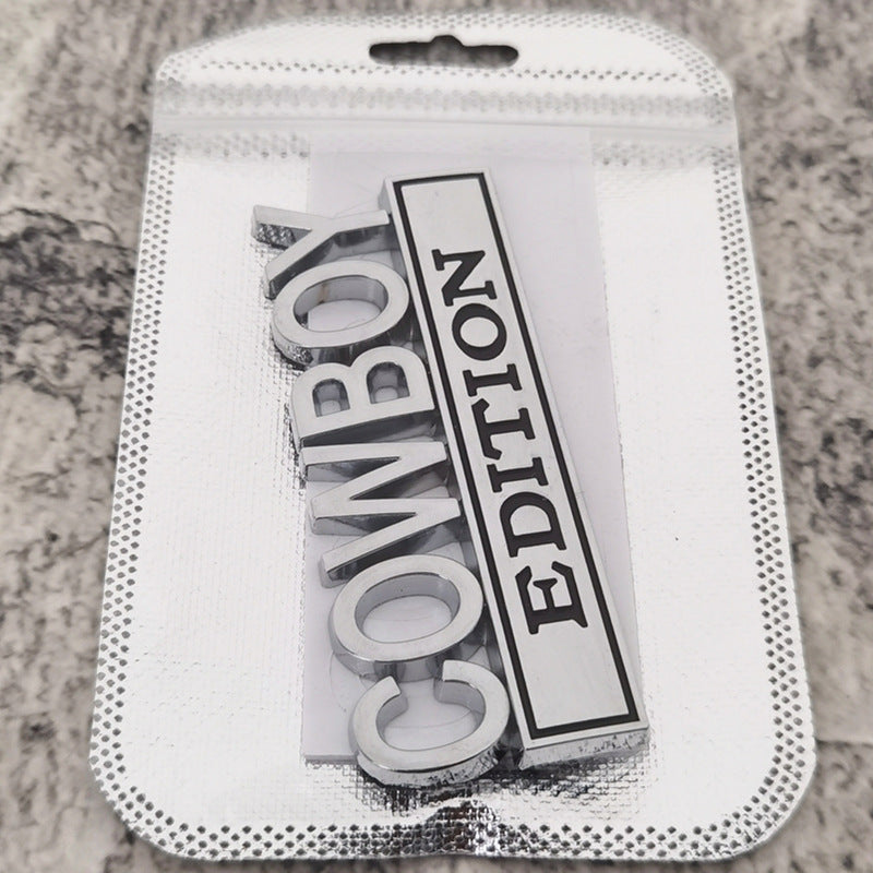 COWBOY EDITION Emblem | 2Pcs