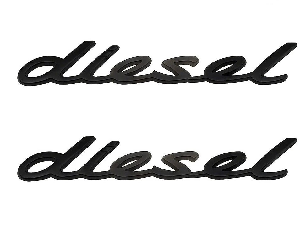 Diesel Emblems | 2Pcs