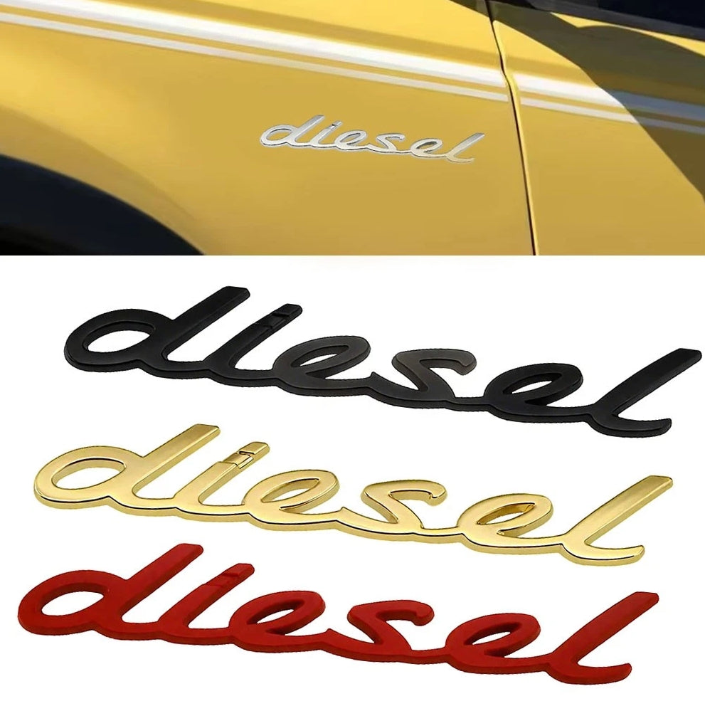 Diesel Emblems | 2Pcs