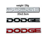 1Pc Dodge Metal Letter Emblem Badge
