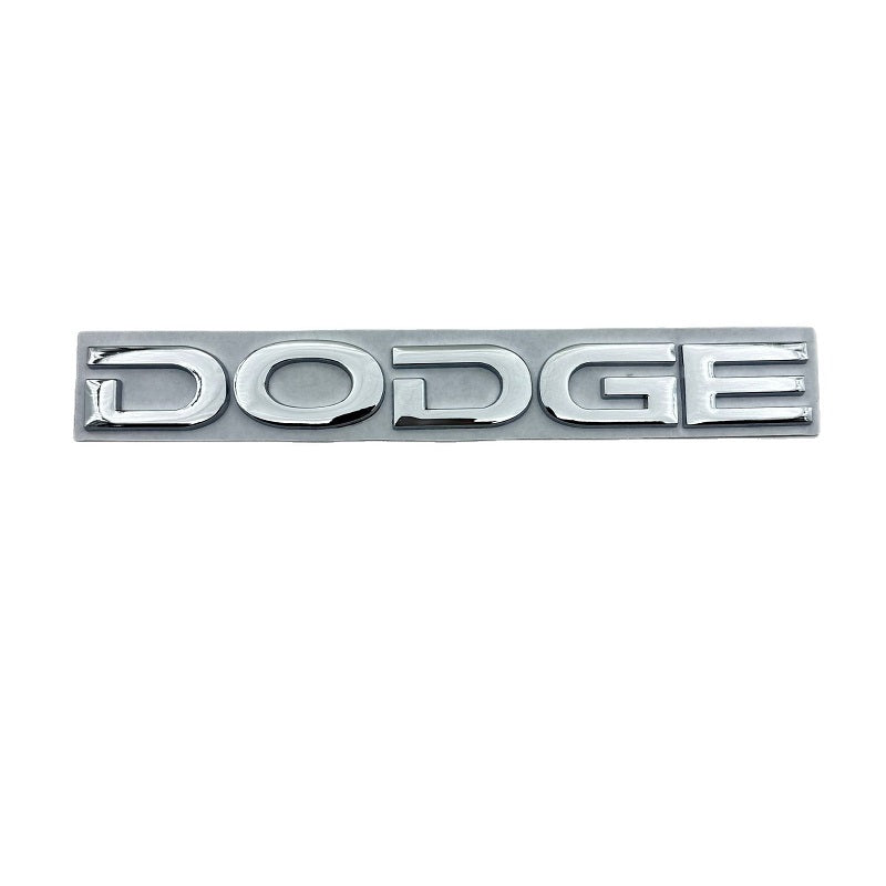 1Pc Dodge Metal Letter Emblem Badge