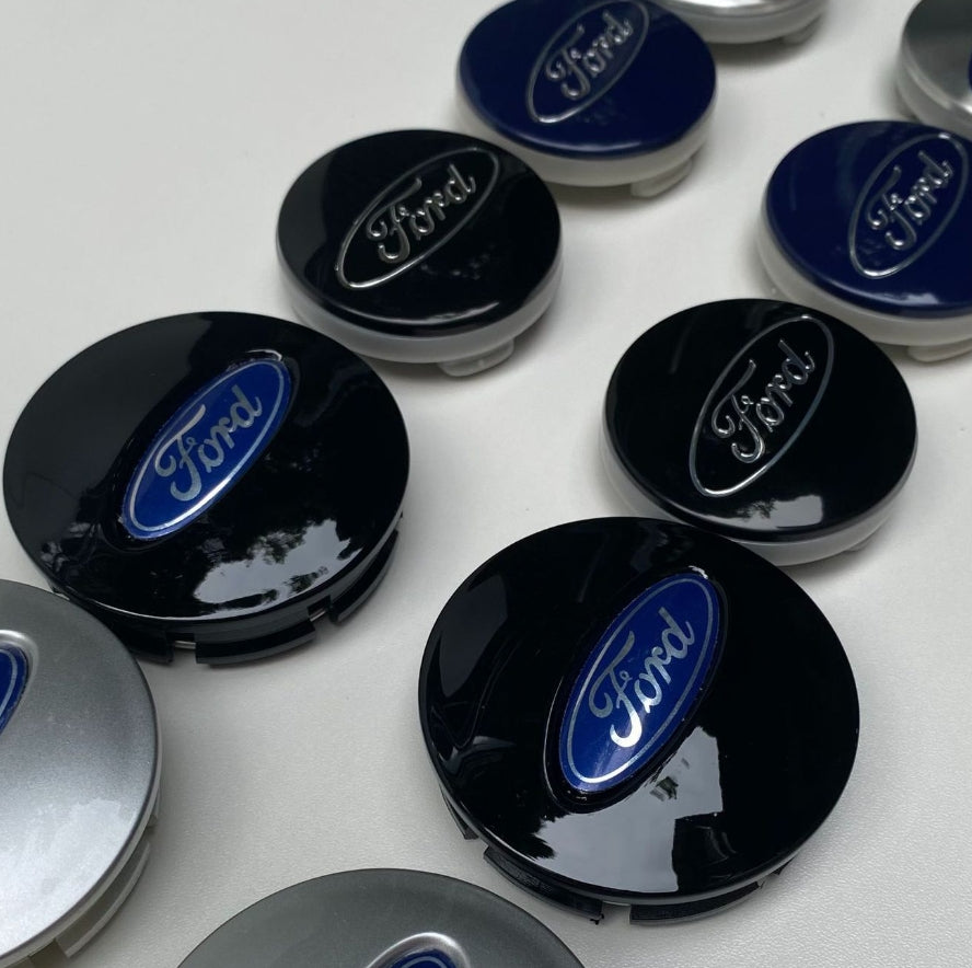 54mm 66mm Ford Wheel Center Caps | 4Pcs