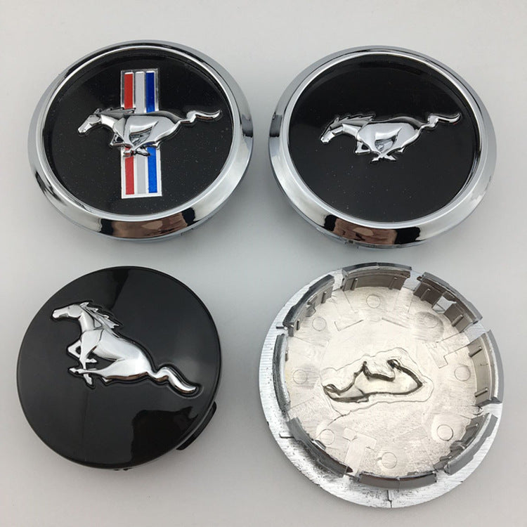 Wheel Center Caps for Ford Mustang | 4Pcs