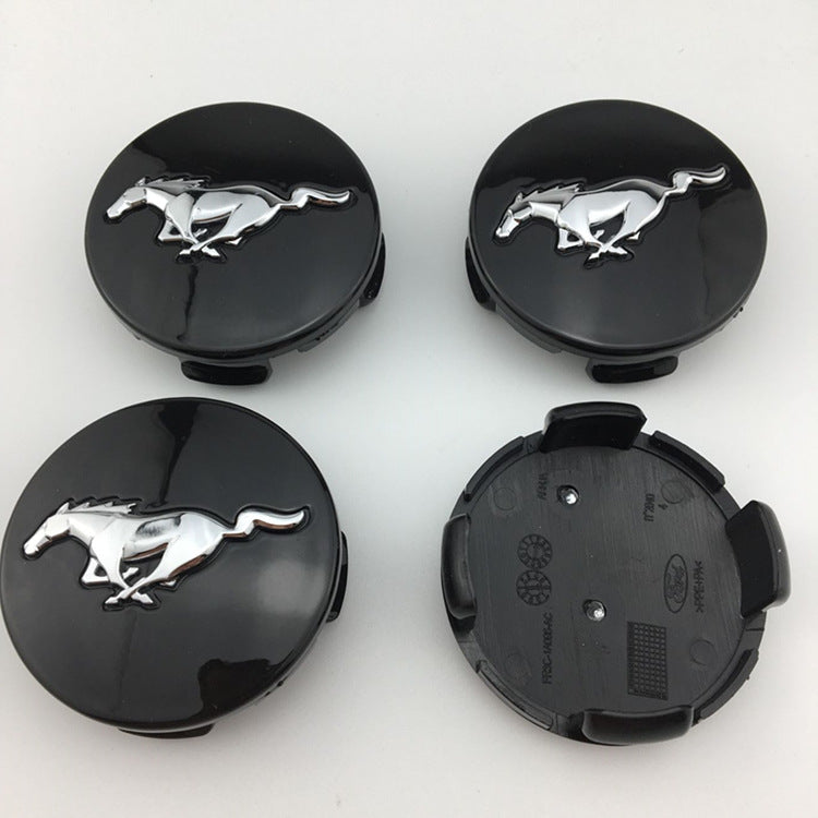 Wheel Center Caps for Ford Mustang | 4Pcs
